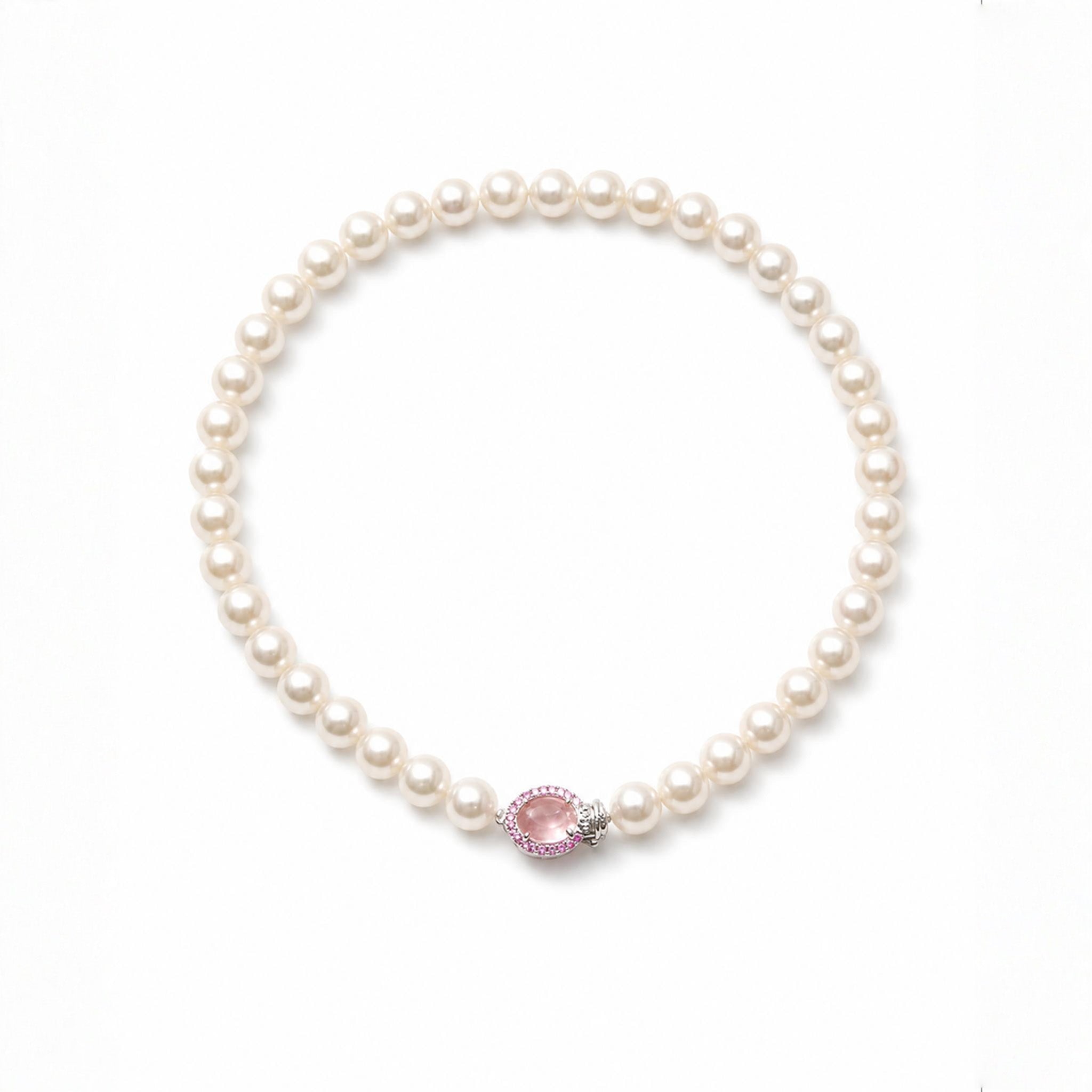 AKOYA PEARL CLASP NECKLACE