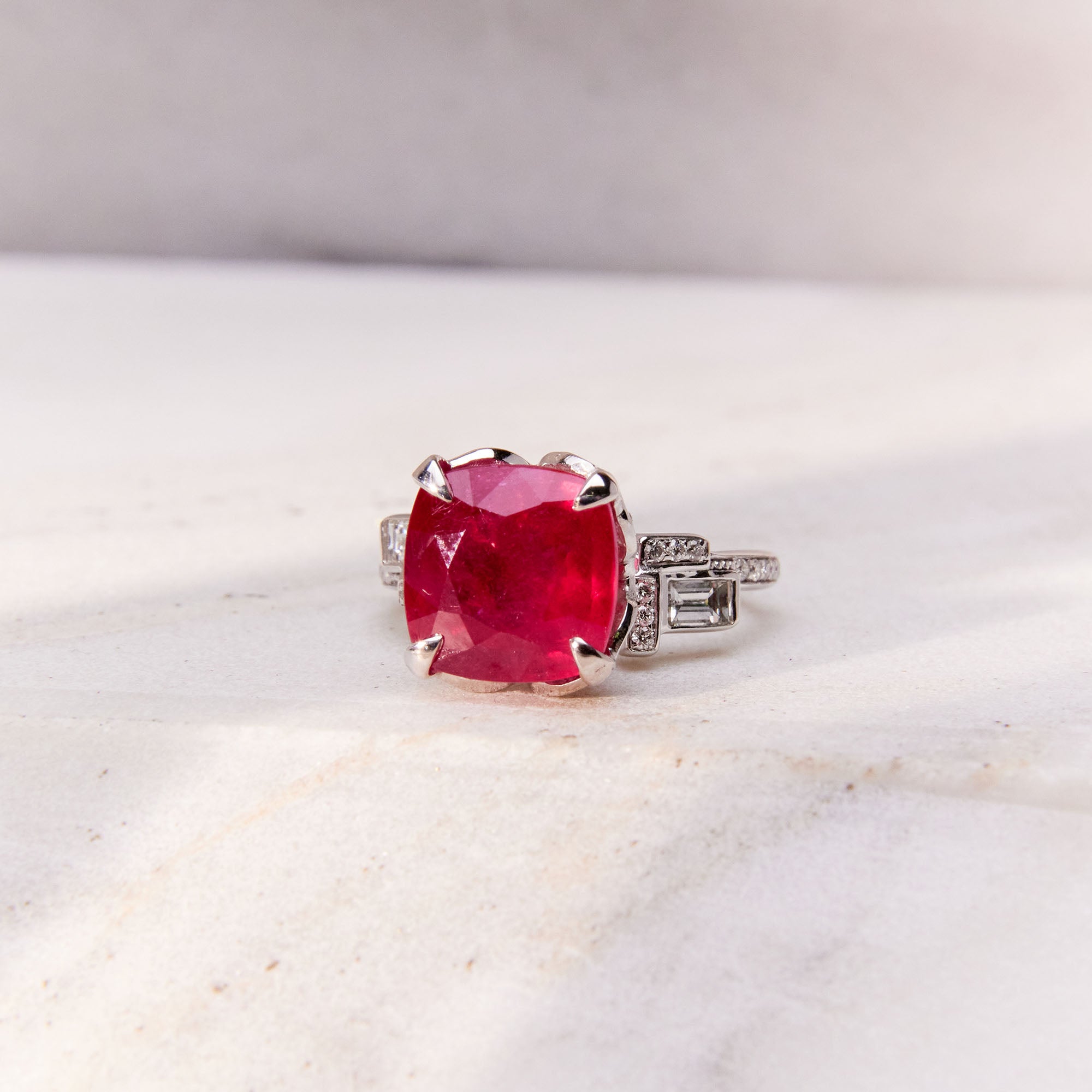 SKYLINE RUBY RING