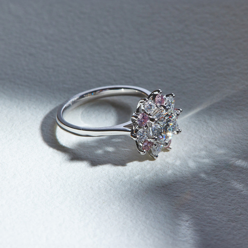 ELODIE GINA DIAMOND RING - SOLD