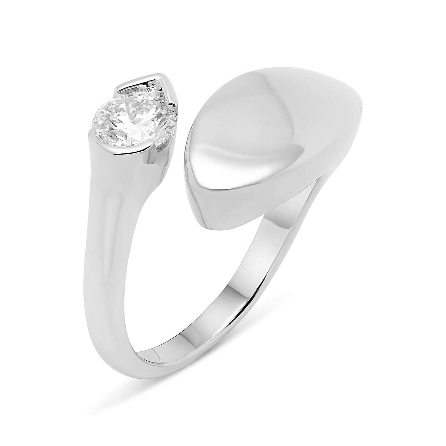 MODERNA DIAMOND ENGAGEMENT RING - SOLD
