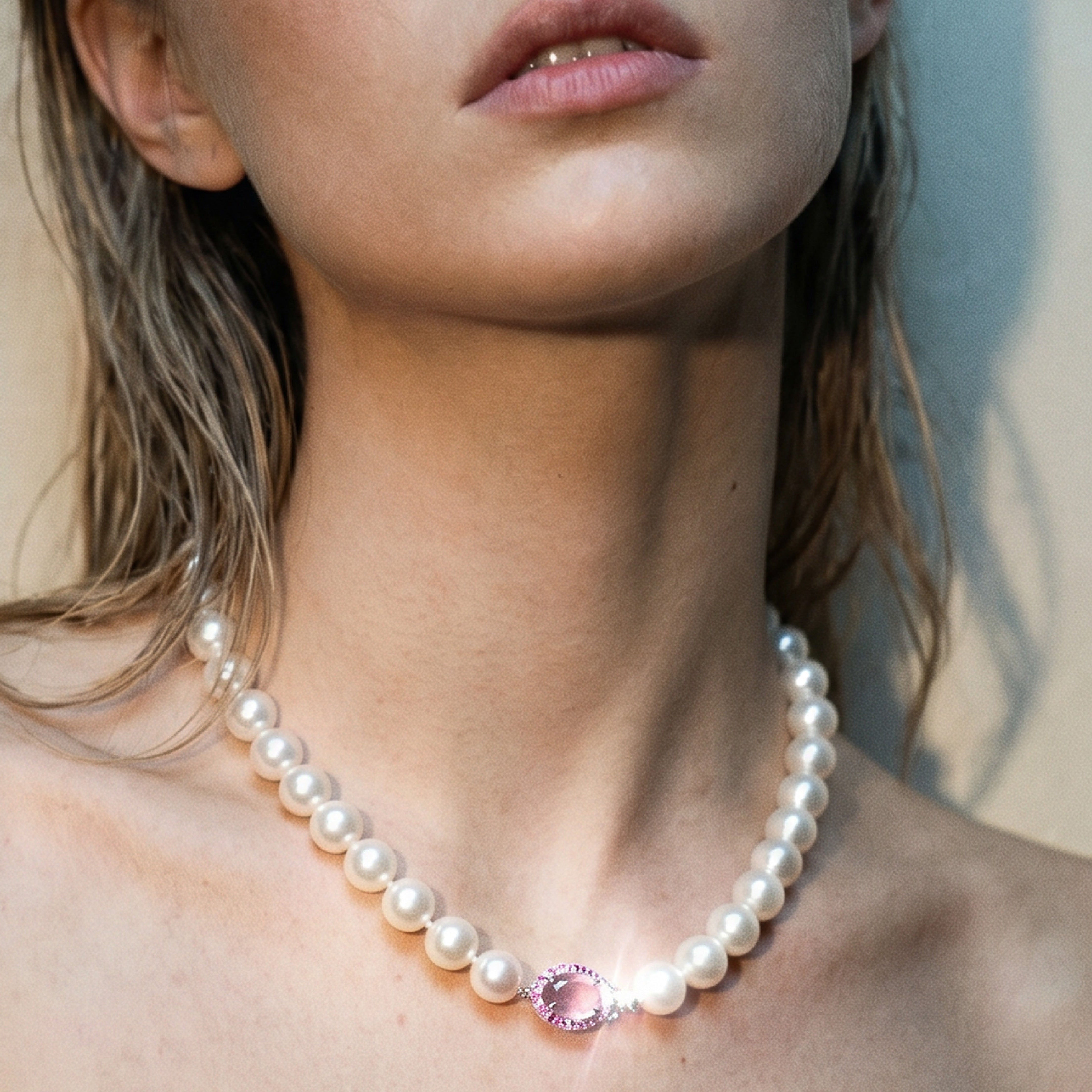 AKOYA PEARL CLASP NECKLACE